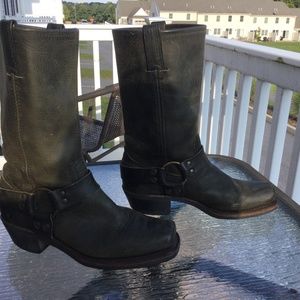 Frye Harness moto Boots